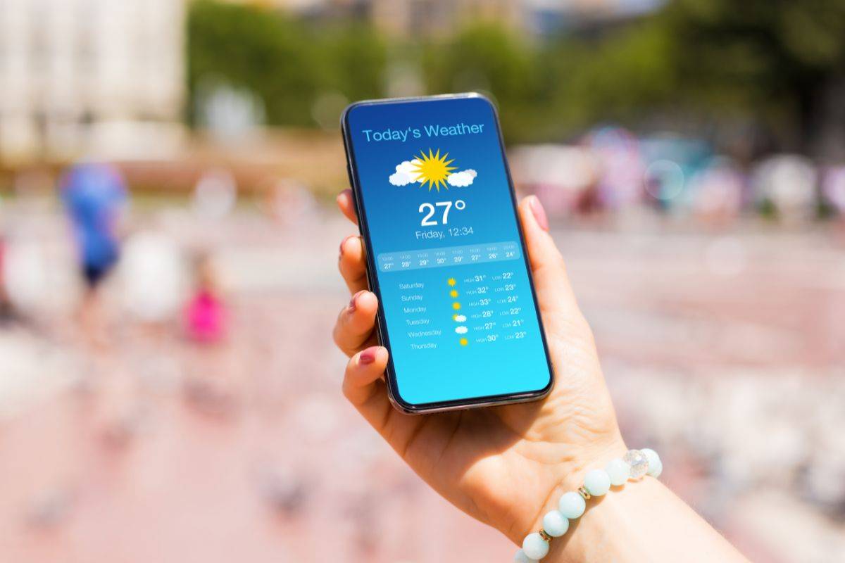meteo sullo smartphone