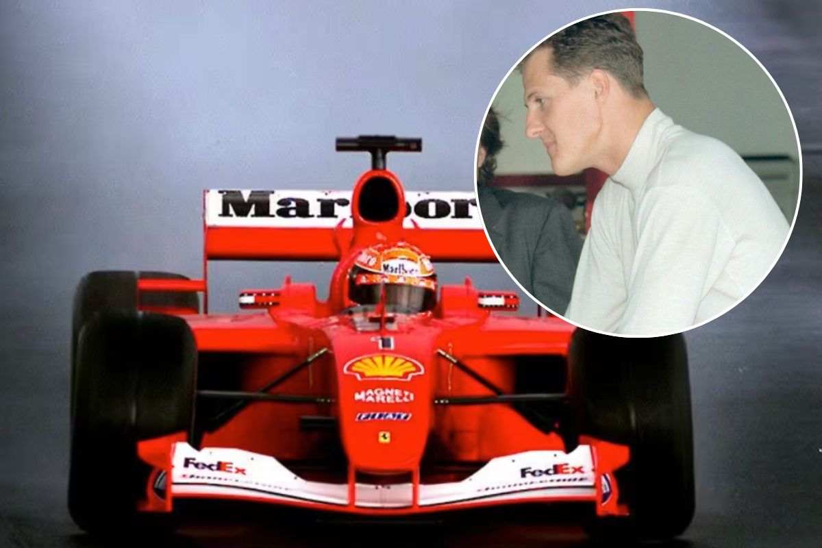 La Ferrari F2001 venduta all'asta