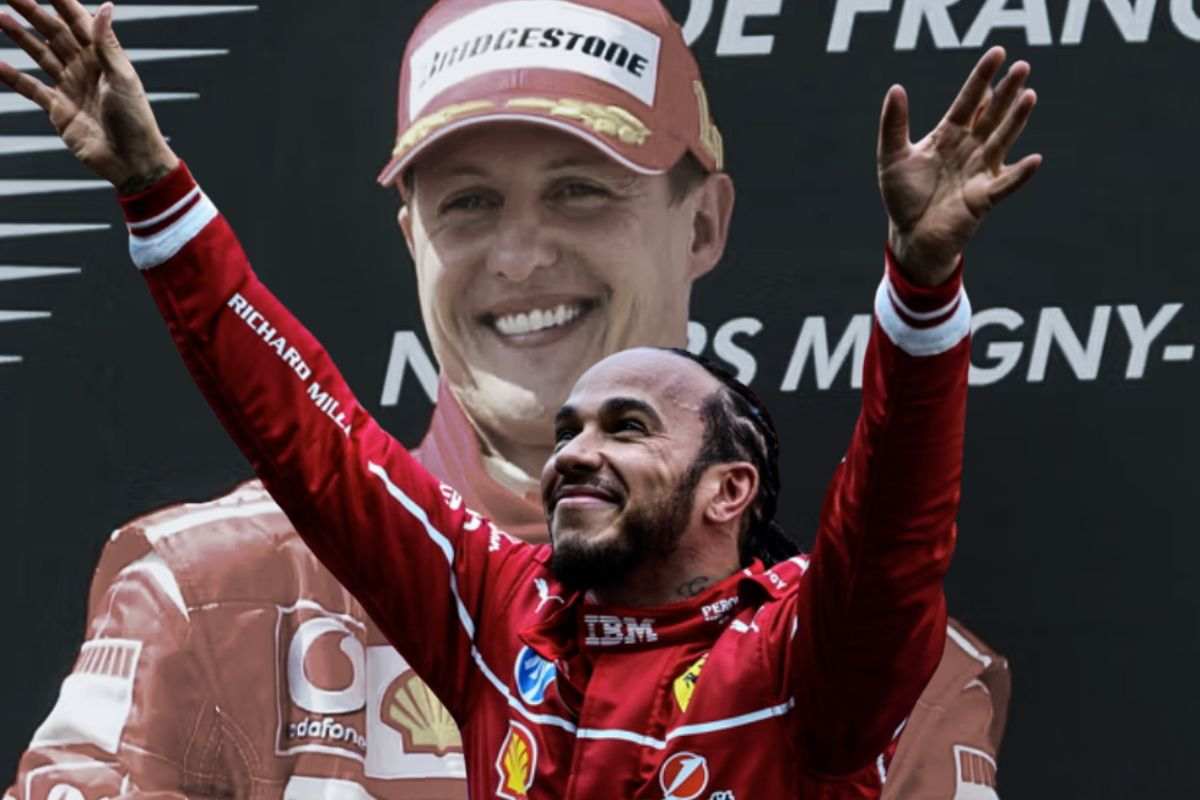 Lewis Hamilton felice per la gara