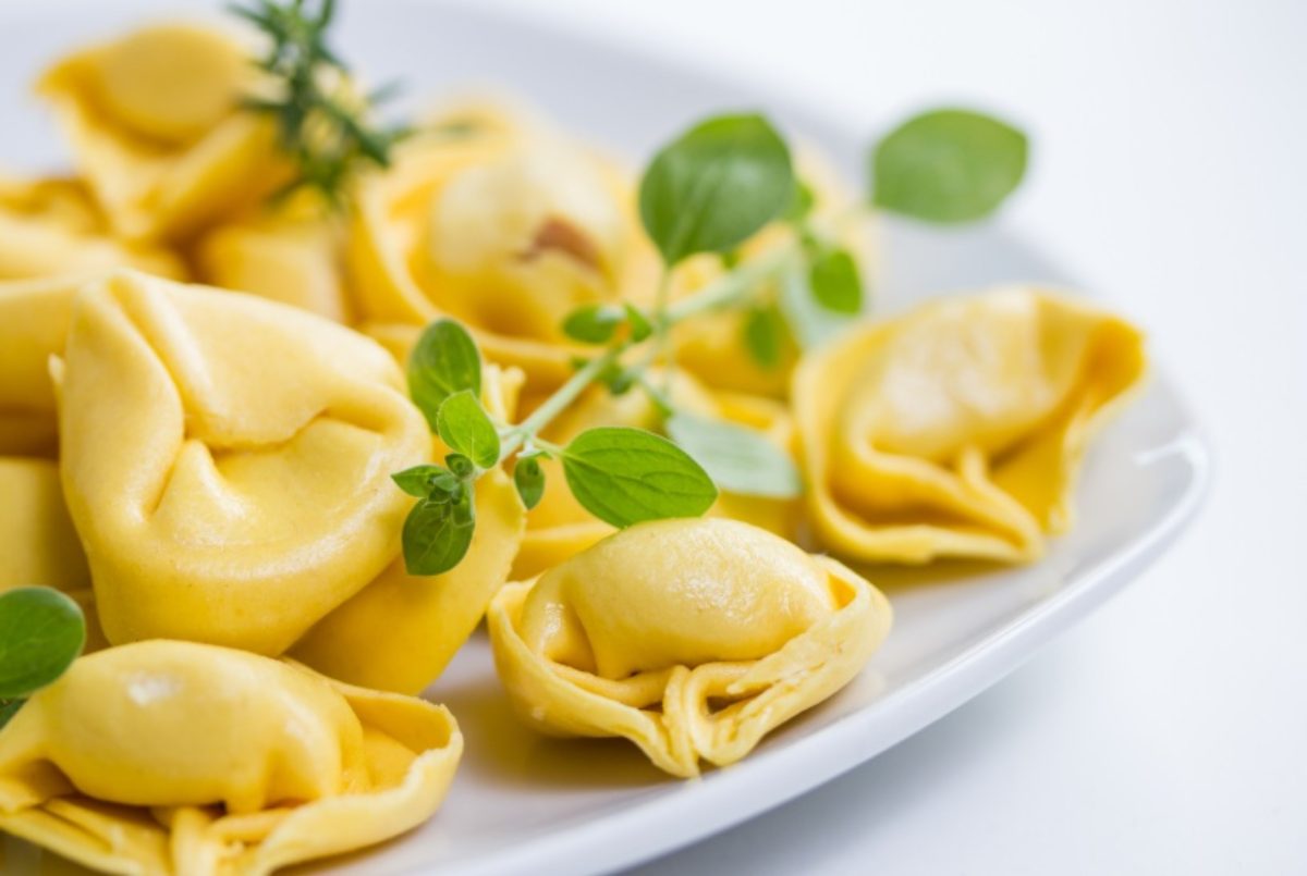 Piatto di tortellini