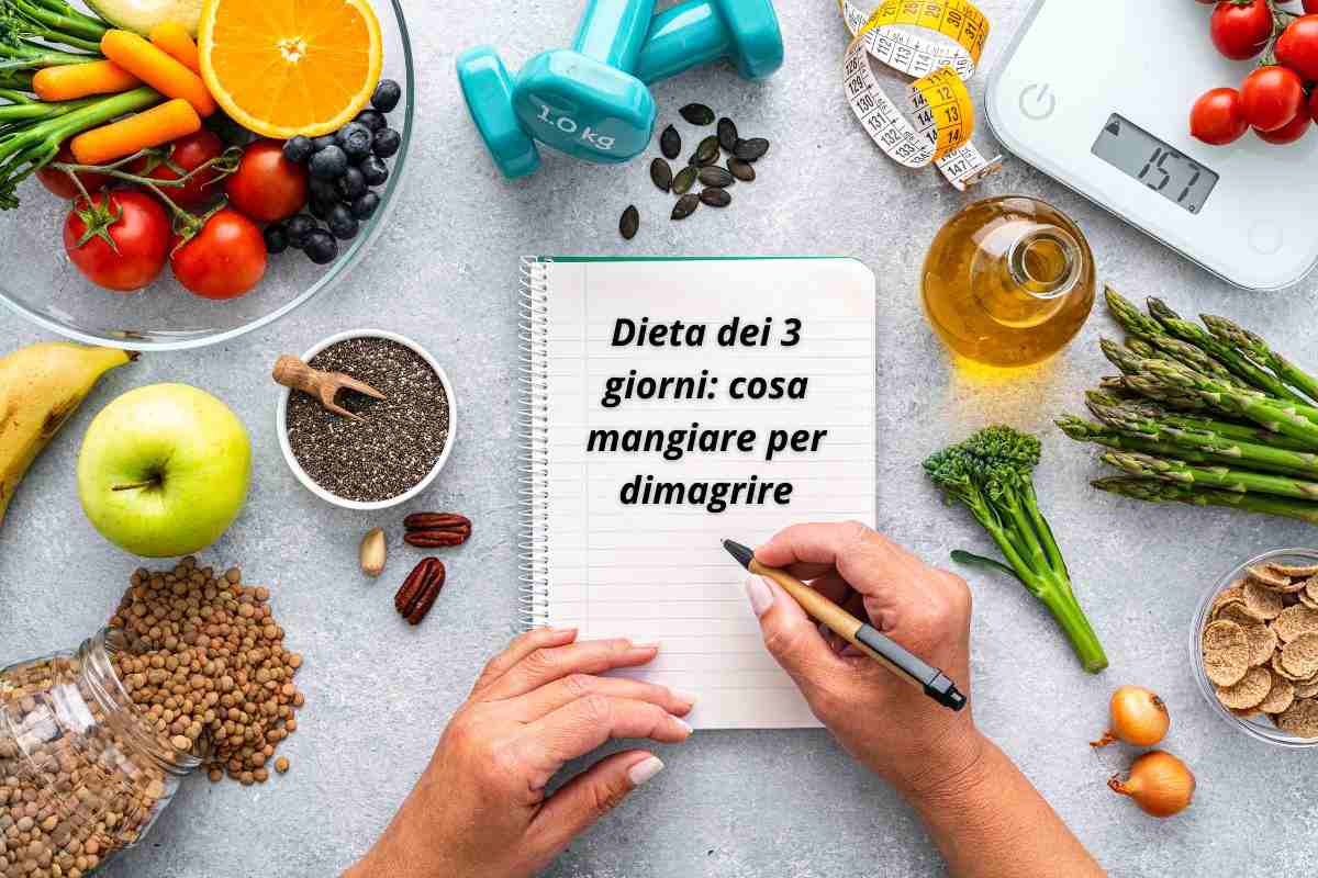 Prendere appunti per la dieta