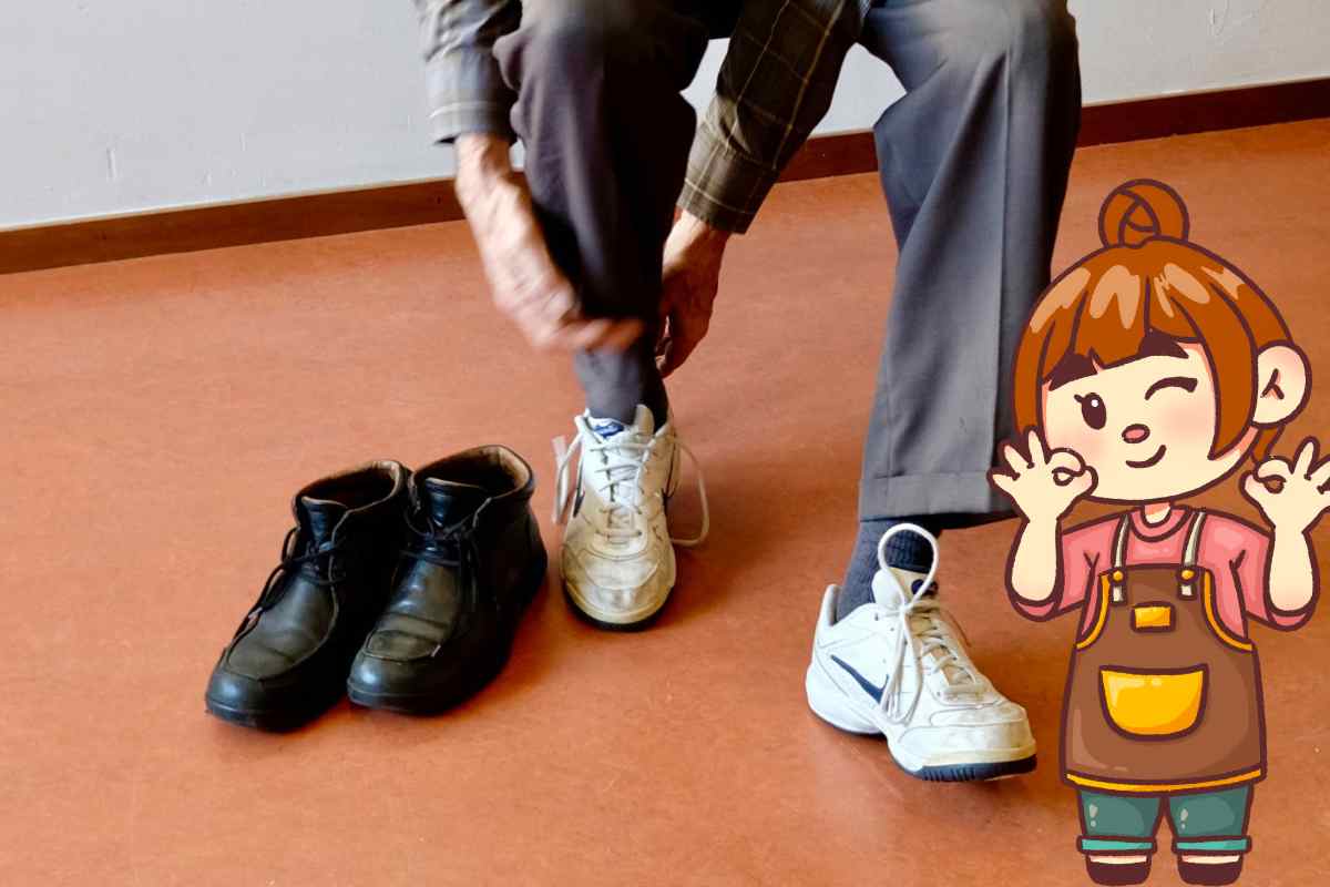 Come allargare velocemente le scarpe trucchetto