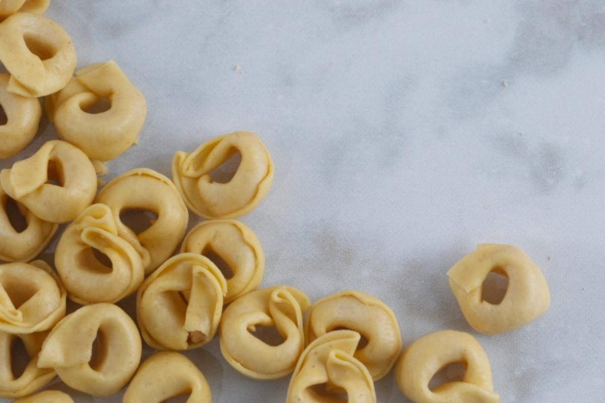 Tortellini appena fatti