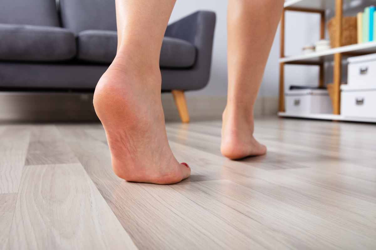camminare in casa