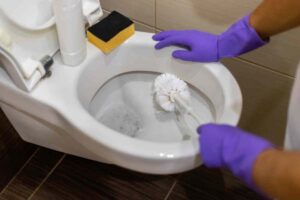 igienizzare lo scopino del wc