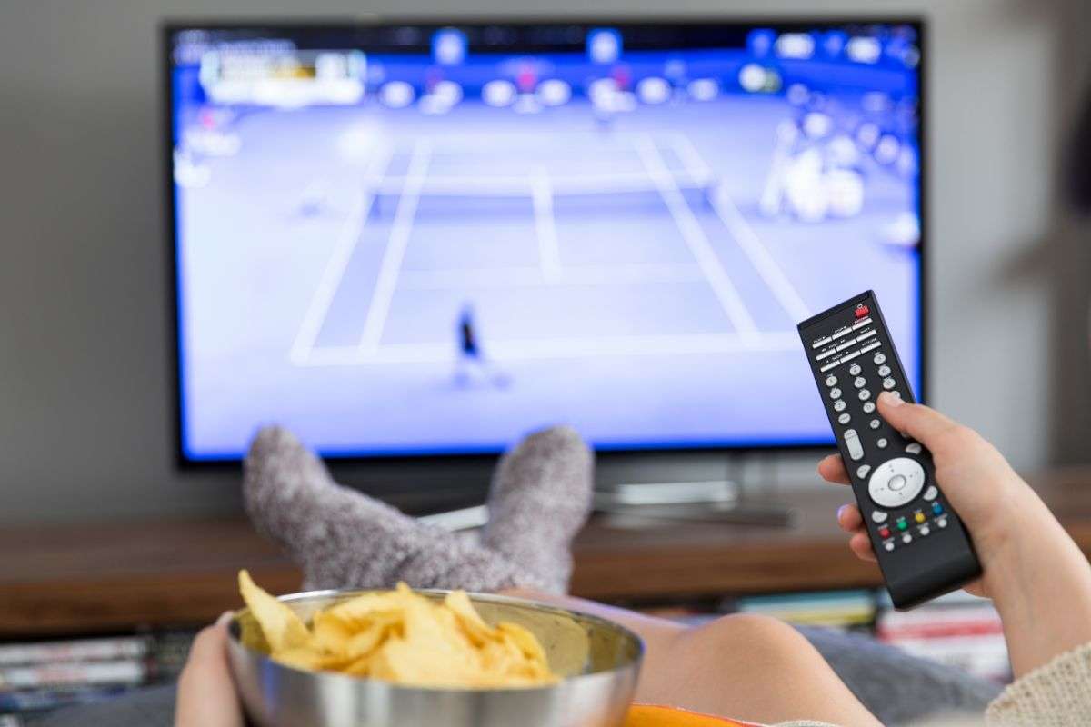 guardare sport in tv