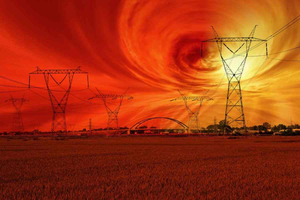 tempesta solare e cavi